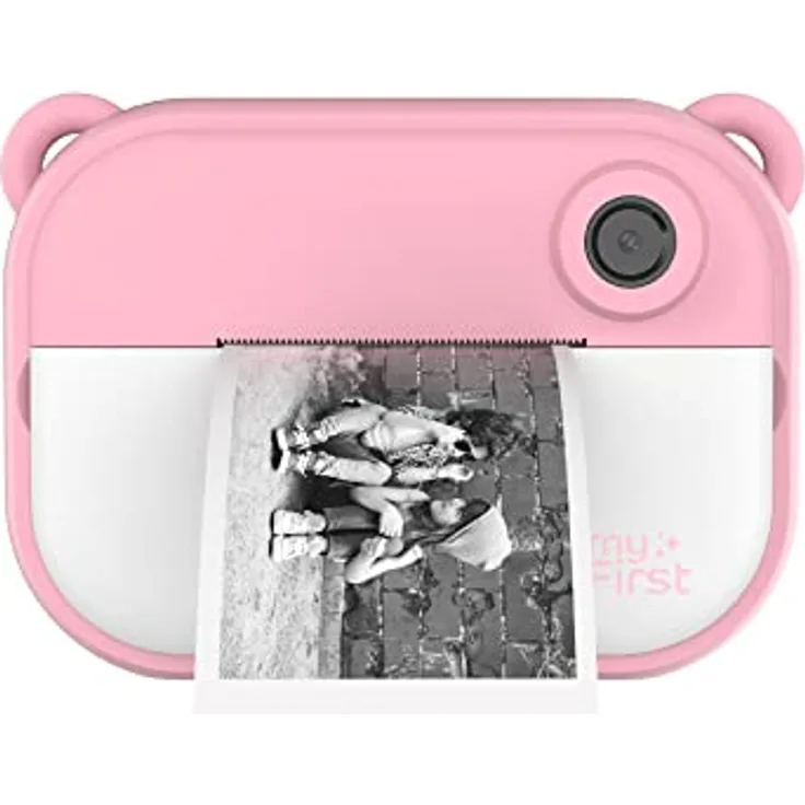 OAXIS myFirst 12MP HD Digitalkamera für Kinder mit 12MP Thermodrucker, inklusive 3 Rollen Thermopapier