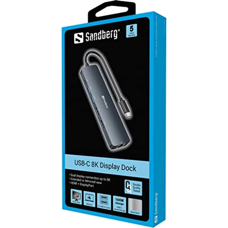 USB-C 8K Display Dock – Bild 4