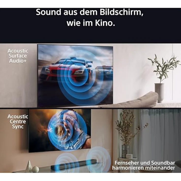 Sony BRAVIA 8 OLED 65 Zoll 4K HDR Google Smart TV (2024) | Gaming Features, IMAX Enhanced, Dolby Vision Atmos, Chromecast, Apple AirPlay, 120Hz 65XR80 – Bild 5