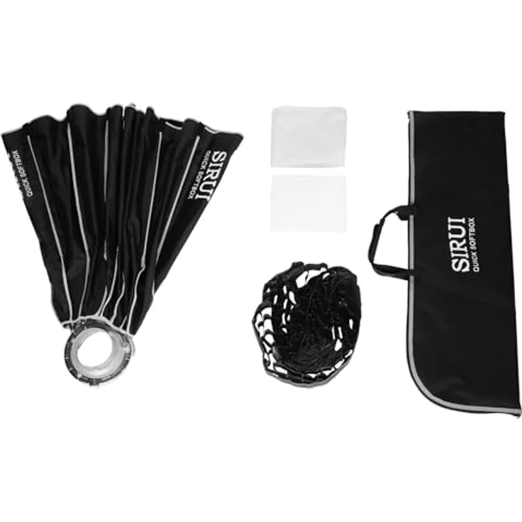 Sirui QR90-DP, 90cm Super Quick Release Softbox rund mit Grid und Bowens Mount, geeignet für Fotostudio, Video und Live-Streaming – Bild 9