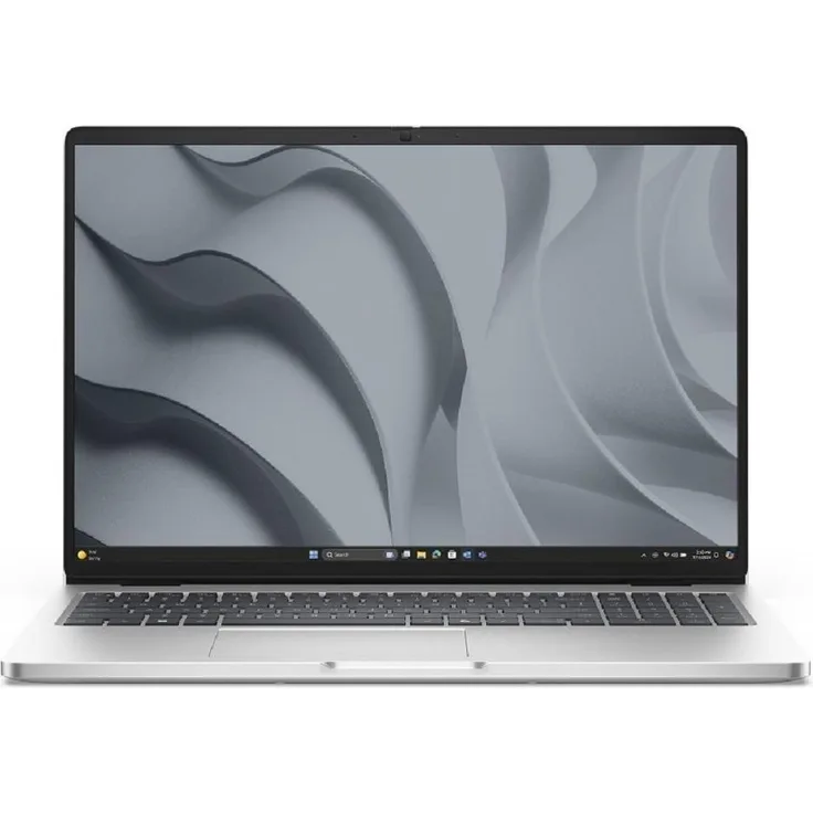 Dell Pro 16 PC16255, 16" Notebook mit AMD Ryzen AI 5 340, 16 GB RAM, 512 GB SSD, Silber