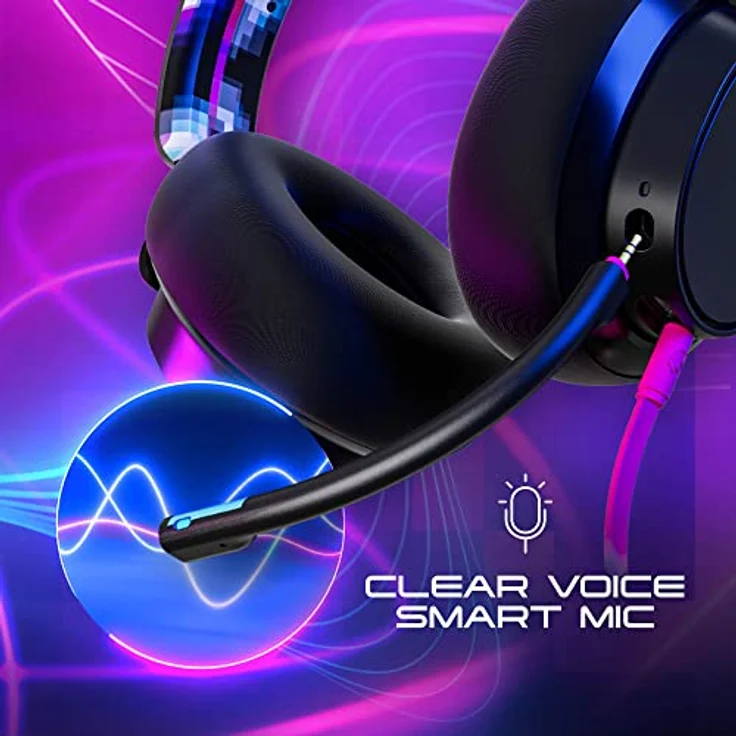 Skullcandy SLYR Pro Kabelgebundenes Over-Ear Gaming Headset für PC, Playstation, PS4, PS5, Xbox, Nintendo Switch, Schwarz – Bild 3