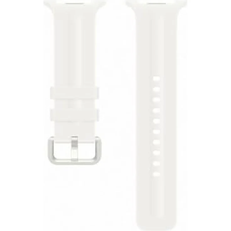 Samsung Sport Band ET-SNL34, Flexibles Nitrilkautschuk Armband für Galaxy Watch9, Cream, S/M – Bild 1
