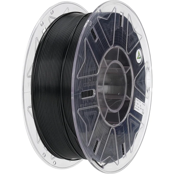 Creality PLA Hyper RFID, 3D Filament, Schwarz, 1.75 mm, 1000 g, hohe Zugfestigkeit, integrierte RFID-Technologie, Druckgeschwindigkeiten bis 300 mm/s