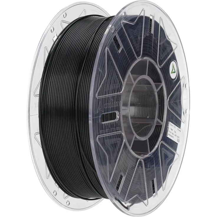 Creality PLA Hyper RFID, 3D Filament, Schwarz, 1.75 mm, 1000 g, hohe Zugfestigkeit, integrierte RFID-Technologie, Druckgeschwindigkeiten bis 300 mm/s