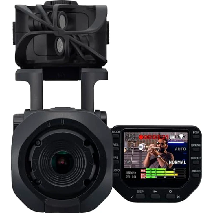 Zoom Q8n-4K, 4K Handy Video Recorder mit austauschbarem Mikrofonkapselsystem und HDR-Aufnahmen – Bild 4