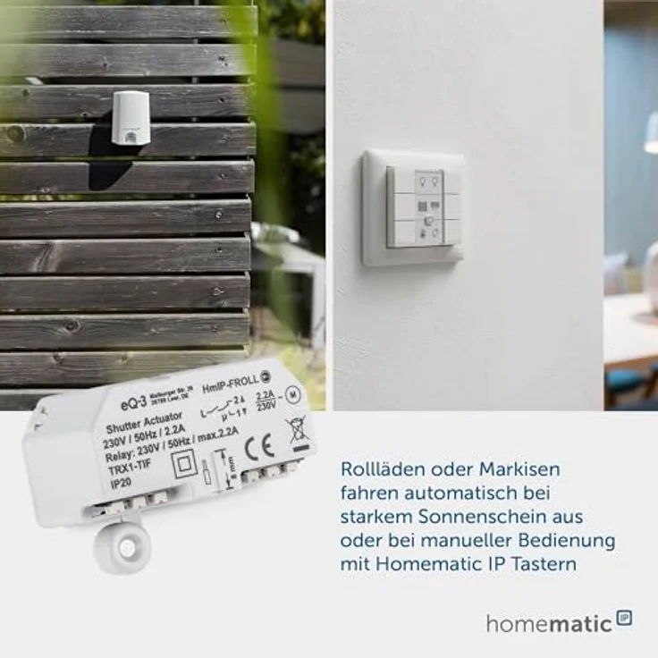 Homematic IP Rollladenaktor – Unterputz (HmIP-FROLL) – Bild 5