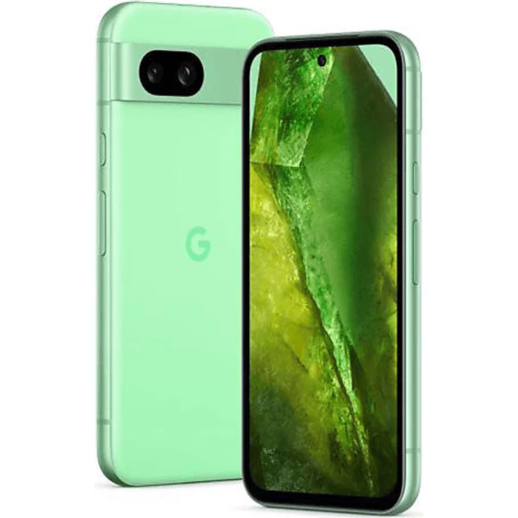 Google Pixel 8a: Android-Smartphone ohne SIM-Lock mit fortschrittlicher Pixel-Kamera, Langer Akkulaufzeit und leistungsstarken Sicherheitsfunktionen – Aloe, 128 GB – Bild 1