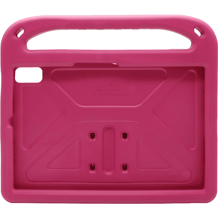 REALPOWER iPad 10 Soft Case 10,9", Schaumstoff mit Bumper, pink