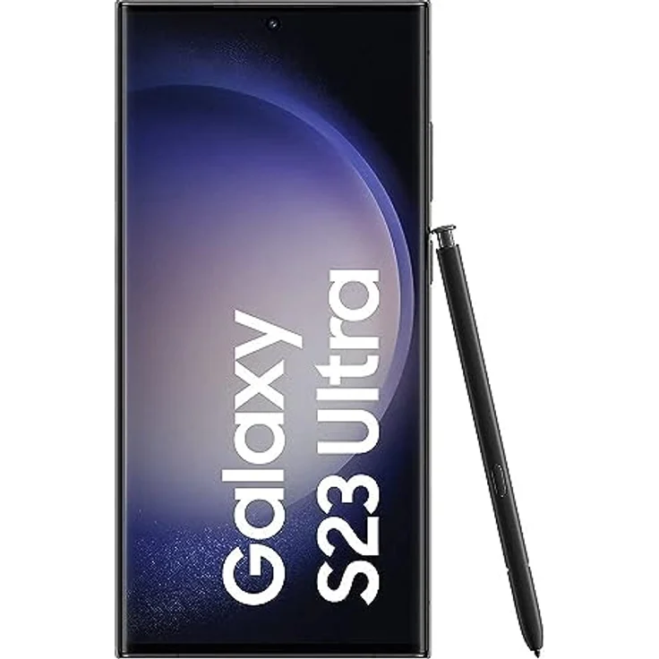 Samsung Galaxy S23 Ultra 5G Smartphone 17,31 cm (6,8 Zoll) AMOLED-Display, 1TB interner Speicher, 12 GB RAM, Dual-SIM, Android, Phantom Black – Bild 1