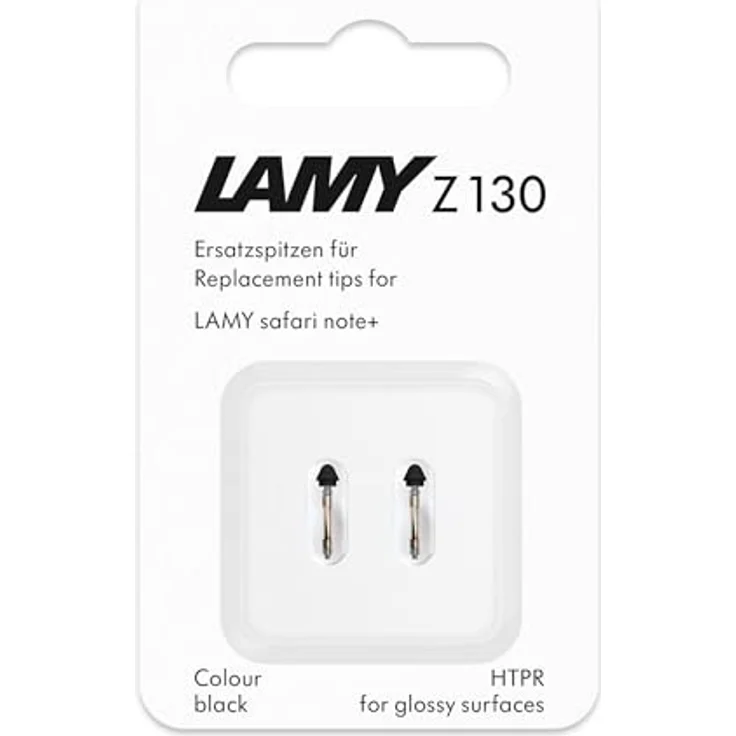 Lamy Safari Note+ Ersatzspitze Black (2 STK.) - Austauschbare Lamy Z130 Spitze - Präzise Eingabe für iPad – Bild 1