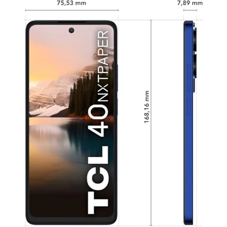 TCL 40 NXTPAPER 4G Smartphone, 16,78 cm (6,78 Zoll) (90 Hz, 8 GB - 256 GB, erweiterbarer MicroSD, erweiterbarer RAM, Dual-SIM, Kamera 50 MP, Selfie-Kamera 32 MP, Akku 5010 mAh, doppelter – Bild 5