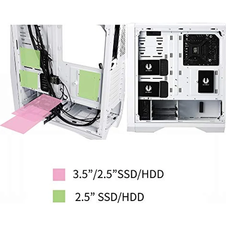 BitFenix Enso Mesh RGB Midi-Tower, Tempered Glass - weiß (BFC-ESM-150-WWWGK-RP) – Bild 6