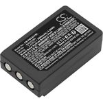 Techtek TCTK Akkus Kompatibel mit [HBC] Patrol S, Radiomatic RV Ersetzt BA202060 Ni-MH 4.8Wh - BA202060