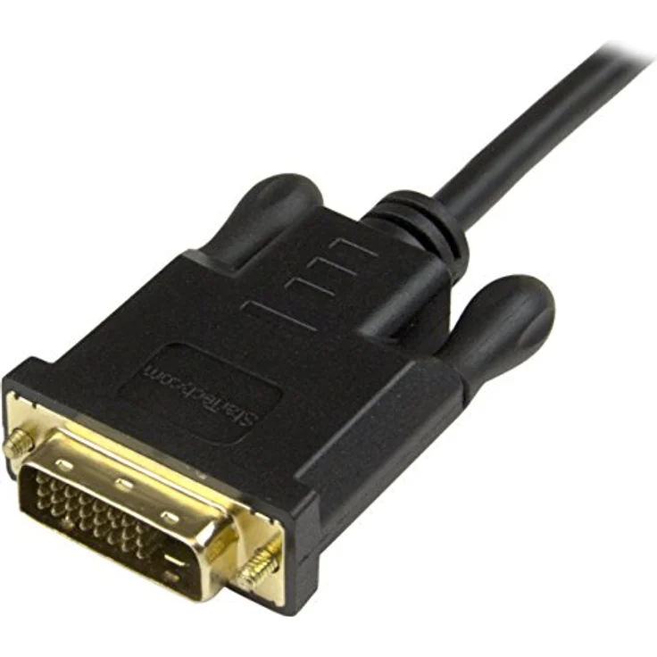 StarTech.com DisplayPort to DVI Converter Cable - DP to DVI adapter - Videokabel - DisplayPort (M) - DVI-D (M) - 91,4 cm (DisplayPort++) - Schwarz (DP2DVI2MM3) – Bild 4