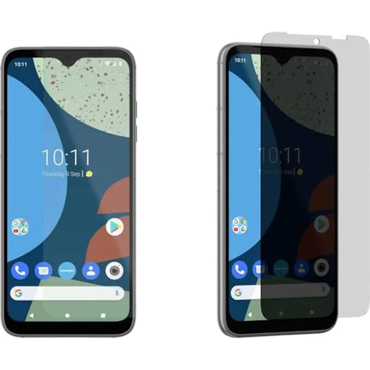 Fairphone Privacy Displayschutzfolie (transparent, Blickschutzfilter, Fairphone 5)