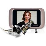 Orno 1 Securitty Überwachungskamera mit 2,8 Zoll TFT LCD-Display, VGA Auflösung, weiß