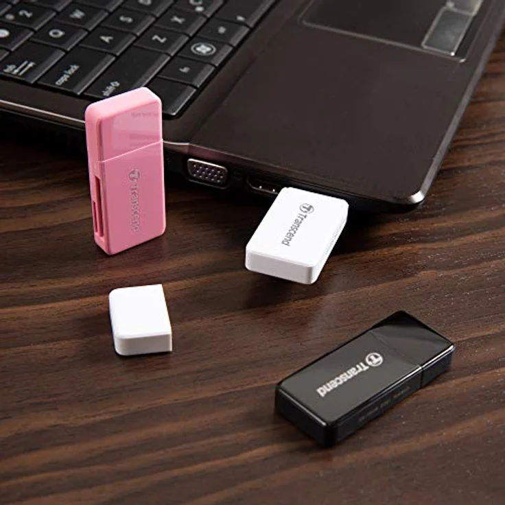 Transcend USB 3.0 - 3.1 Gen 1 Multifunktionskartenleser TS-RDF5K, schwarz – Bild 2