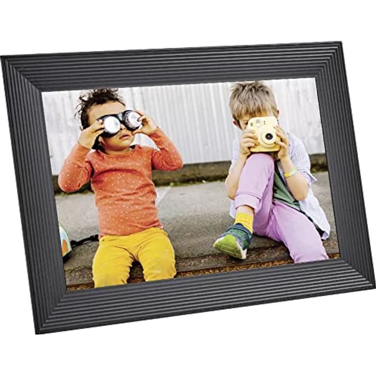 AURA Carver Digitaler Bilderrahmen 10,1 Zoll – Gravel – HD-Display 1280 × 800 mit 10,1 Zoll in hochwertiger Bildqualität – Bild 2