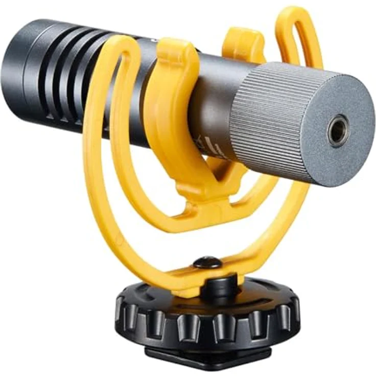 Godox Vs-Mic Kompaktkamera-Halterung, Schrotflintenmikrofon, Hilfsmittel, mit Rycote Shock Mount, Schwarz – Bild 2