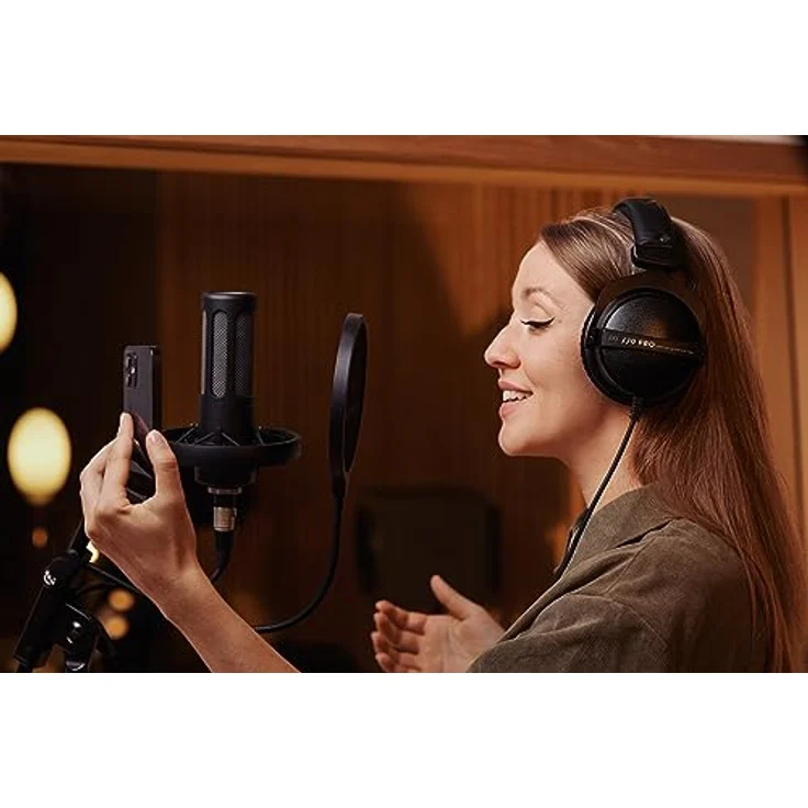 Beyerdynamic DT 770 PRO 250 Black Limited Edition Over-Ear-Studiokopfhörer. Geschlossene Bauweise, kabelgebunden für Studioanwendung ideal zum Abmischen im Studio – Bild 3