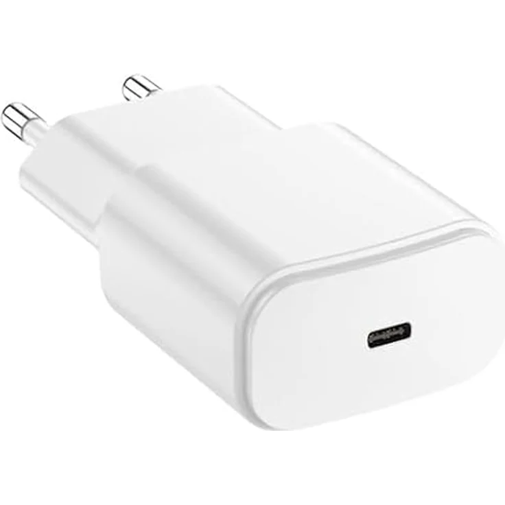 Forever USB C Ladegerät 20W PD QC, Kompaktes Netzteil für iPhone, Samsung Galaxy und mehr, Weiß, 1x USB-C Port, intelligent und effizient – Bild 3