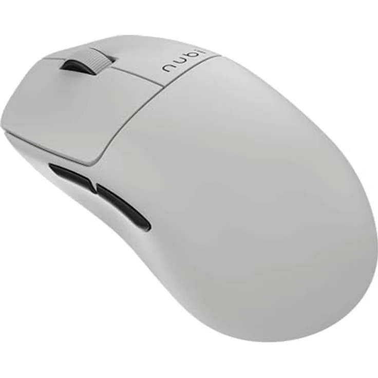 Nubi NM1 Gaming-Maus, kabellos und kabelgebunden, 12000 DPI, PixArt PAW3395, ultraleicht mit 39 g, 230 mAh Akku für bis zu 45 Stunden – Bild 3