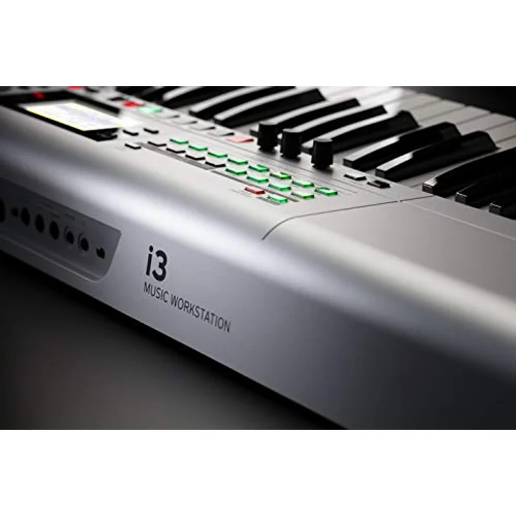 KORG i3 Music Workstation Keyboard, 61 Tasten - Mattsilber – Bild 4