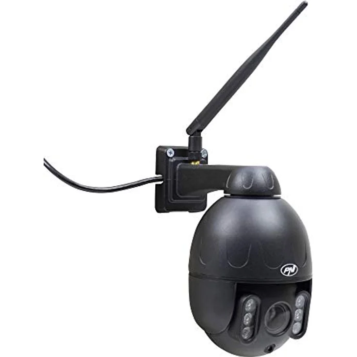 PNI IP655B, IP Full HD Überwachungskamera mit Nachtsicht bis 50 m, 5-facher optischer Zoom, schwarz – Bild 1