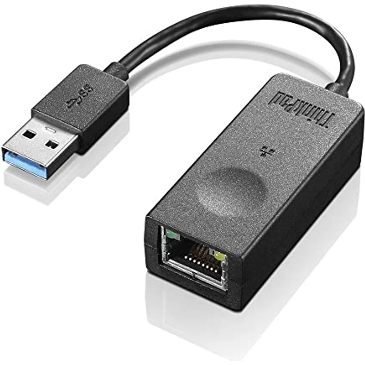 Lenovo Ethernet Adapter USB 3.0 - ThinkPad Gen2 4X90S91830 – Bild 2