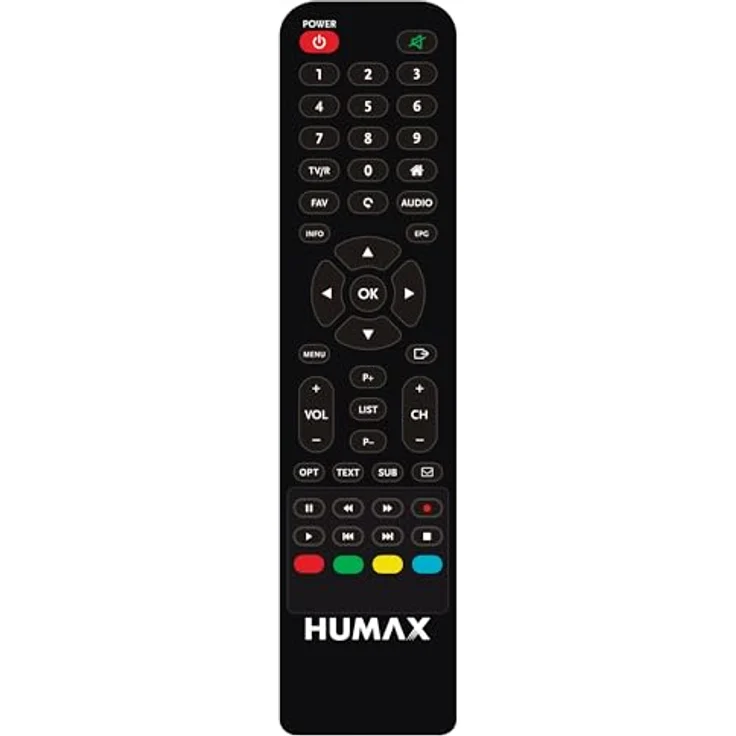 Humax Digital Eco II HD+ Satelliten-Receiver, DVB-S2 (HDTV, USB, geringer Stromverbrauch, HDMI und SCART) inkl. HD+ Karte für 6 Monate, schwarz – Bild 5