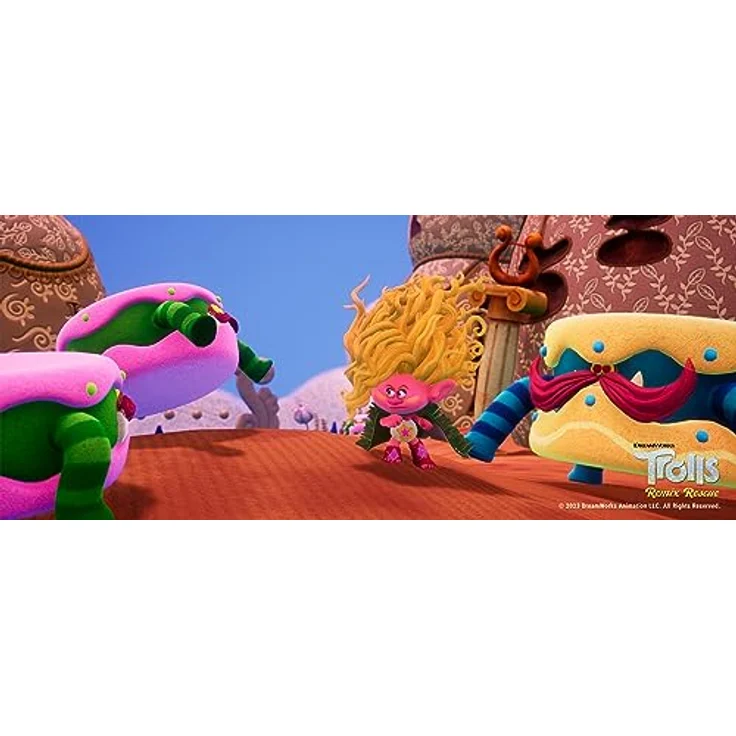 Game Mill DreamWorks Trolls Remix Rescue PS4, Abenteuer-Spiel für PS4 mit spannenden Charakteren und Sammlerelementen – Bild 3
