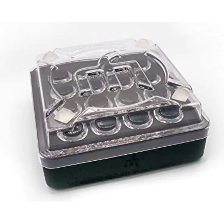 DJ Techtools Chroma Cover für Midi Fighter Spectra, Twisters, 3Ds und Classics (wasserdicht, Schutzcover, Staubschutzhülle, Stand-Modus-Füße), Schwarz