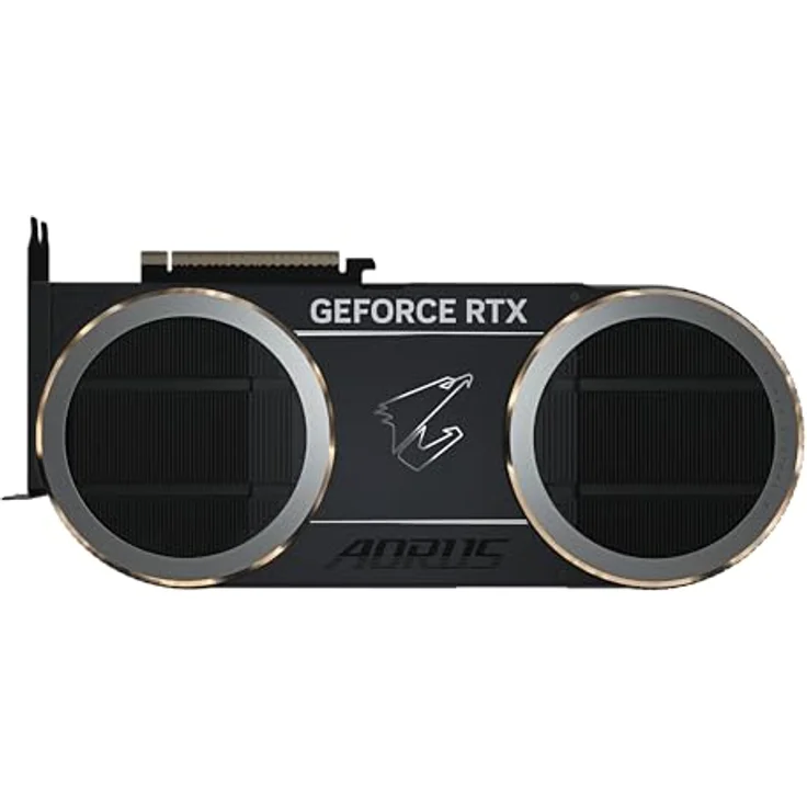 GIGABYTE GeForce RTX 5090 AORUS INFINITY - 32GB GDDR7 RAM - Overclocked Grafikkarte mit RGB Halo und Double-Flow-Through-Design – Bild 6