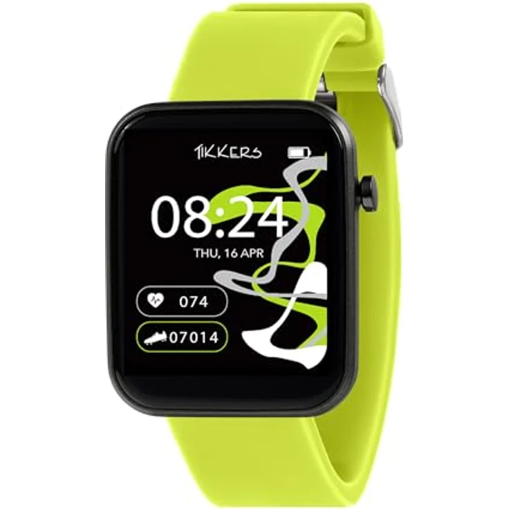 Tikkers Tikkers Smart Watch Serie 13 Silikonband Smartwatch Set, mit geschlossener Akustik – Bild 2