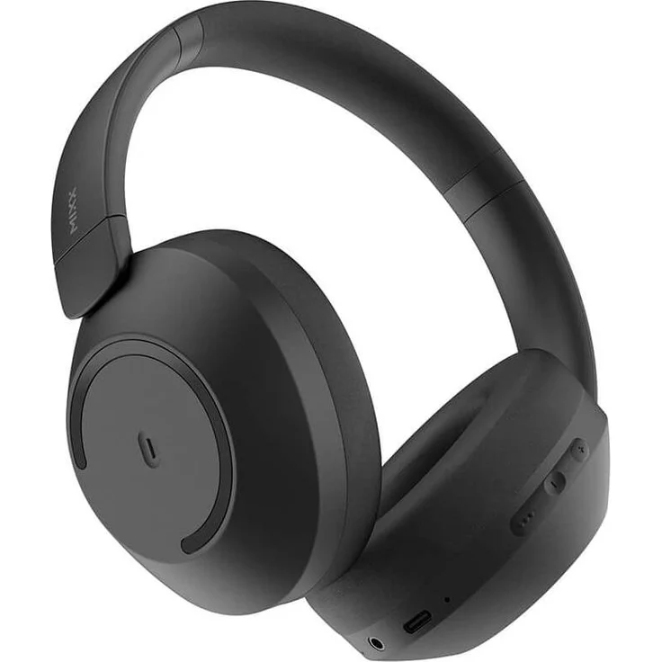 MIXX Kopfhörer C2 Over-Ear Wireless, 25 Stunden Akkulaufzeit, Schnellladung, schwarz