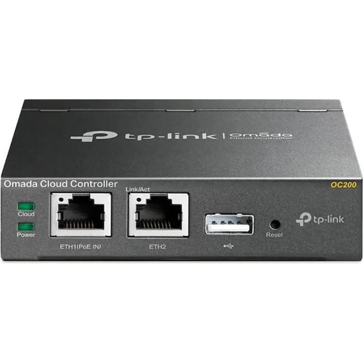 TP-Link Omada OC200 Cloud Controller, PowerLAN-Adapter zur Verwaltung von Access Points, EU Plug 220V