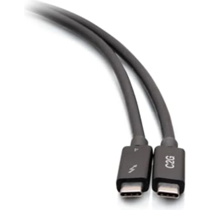 C2G 6FT 2M THUNDERBOLT4 USB-C Active Kabel, 40GB/s, langlebig – Bild 3