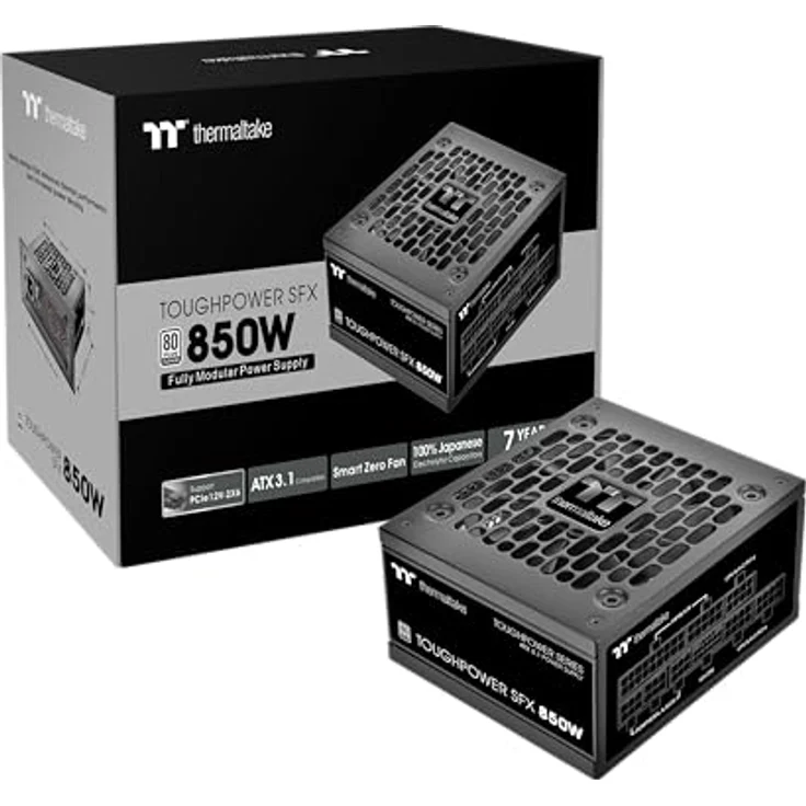 Thermaltake Toughpower SFX 850W | ATX 3.1 | 80Plus Platinum – Bild 1