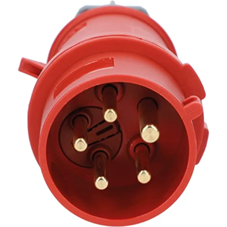 KALLE DAS KABEL CEE-Verlängerungskabel H07RN-F 5G 4,0mm², 400V 32 A, mit Phasenwender, 50 Meter, IP44, ölbeständig, für Baustelle und Gewerbe – Bild 3