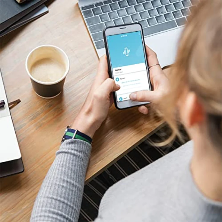LogiLink SH0109 - Wi-Fi Smart Home Vibrationssensor, über App steuerbar, IP30, Tuya kompatibel, unterstützt Amazon Alexa und Google Home, Weiß – Bild 4