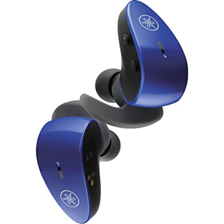 Yamaha TW-ES5A True Wireless Sports Earbuds – Mit Listening Care – In Blau – Bild 2