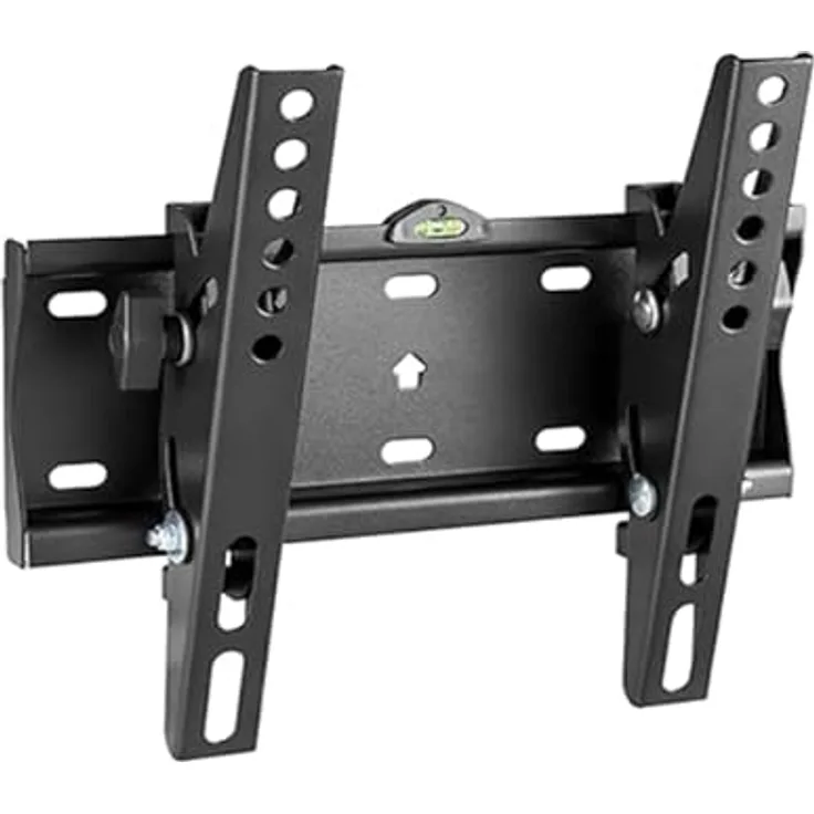 Gembird WM-42T-02 TV-Halterung für 23''-42'' LCD-Fernseher, neigbar bis 24°, maximale Tragfähigkeit 30 kg, Schwarz