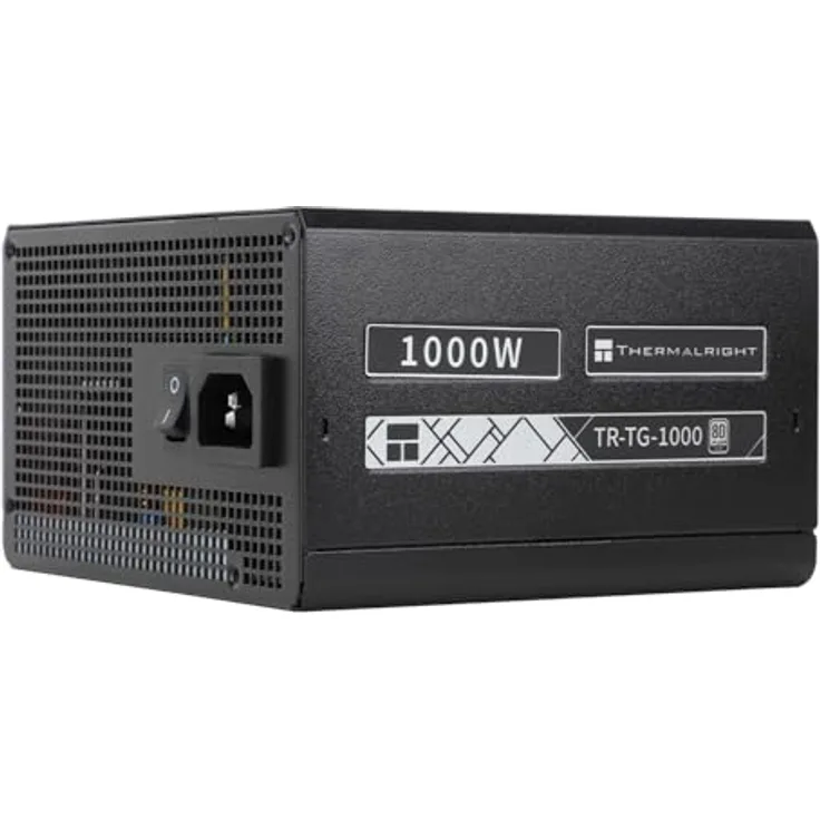 Thermalright TG-1000 (1000 W), PC Netzteil, Schwarz mit 80 PLUS Gold Zertifizierung