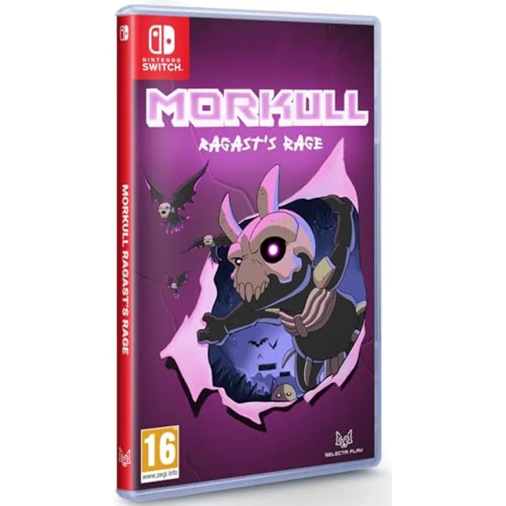 Numskull Games Morkull Ragast's Rage (NSW), handgezeichnetes Nintendo Switch Spiel mit einzigartiger Animation
