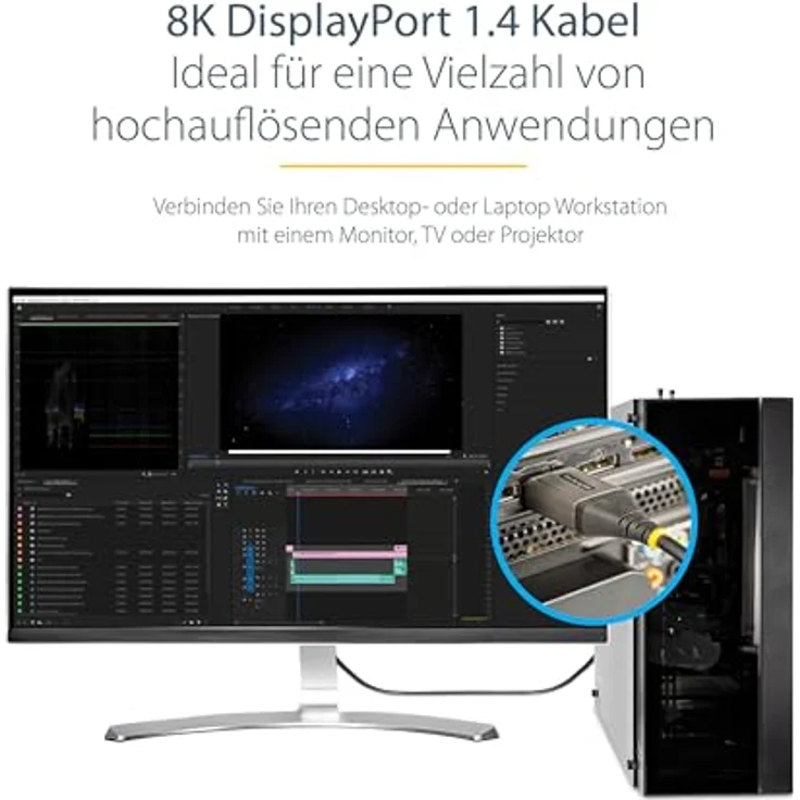 StarTech.com DisplayPort 1.4 Cable M-M 5m – Bild 7