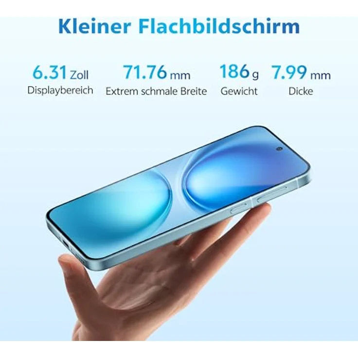 VIVO X200 FE 5G Smartphone, 12 GB RAM, 256 GB Speicher, 6,31” 1,5K LTPO Display, 120 Hz, 50 MP ZEISS Periskop-Telekamera, 5300 mAh Akku, Dimensity 9300+, IP68 – Bild 3