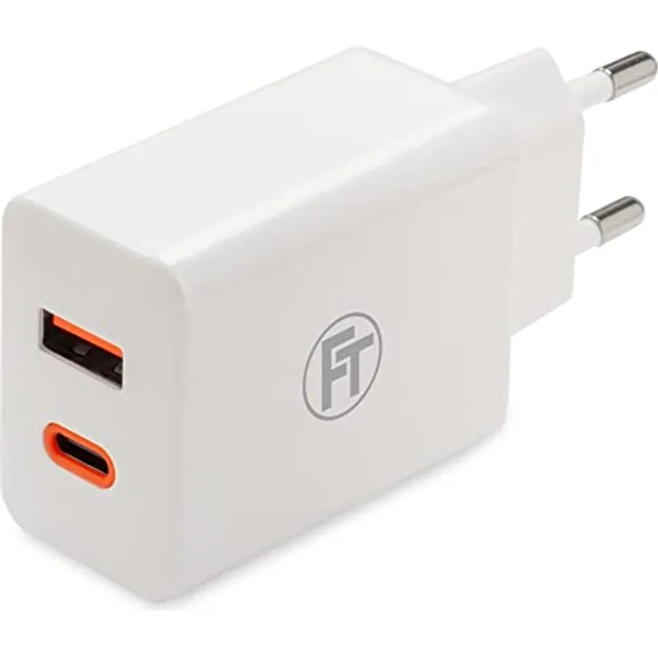 FeinTech NLG00833 30W USB C Ladegerät PD Netzteil Schnellladen USB A & USB C Power Delivery PPS Schnellladegerät kompatibel mit iPhone 13 Google Pixel 6 Samsung Galaxy S22