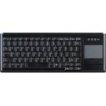 Active Key AK-4400, Industrie-Tastatur mit Touchpad, schwarz, USB - US-English (US, Kabelgebunden)