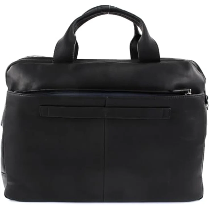 JOOP! Aktentasche Loreto Pandion BriefBag MHZ, aus edlem Fettleder, für Laptops bis 33x20x3 cm, schwarz – Bild 3
